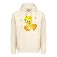 Tofu tweety bird Premium Hoodie - DesigneFamous