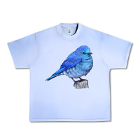 Grape Ice Mountain Bluebird Urban Heavy Tee - LillyAllenDesigns