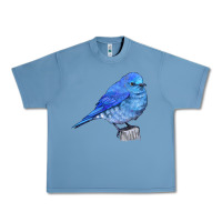 Pebble Blue Mountain Bluebird Urban Heavy Tee - LillyAllenDesigns
