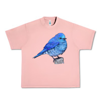 Salmon Mountain Bluebird Urban Heavy Tee - LillyAllenDesigns