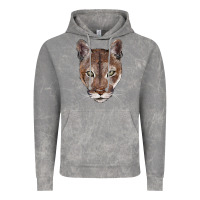 Cloud Rock florida panther  face Vintage Hoodie - BarkalooDesign