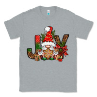 Heather Grey joy christmas with gnome bbs Classic Tee - BundleAndBundleShop