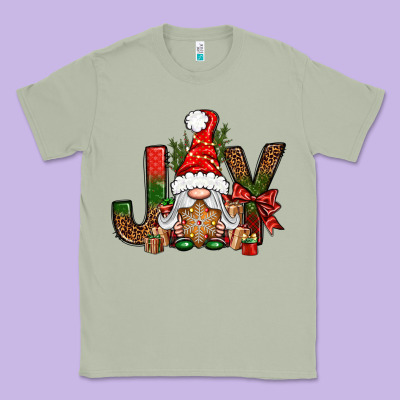 Joy Christmas With Gnome Bbs Classic Tee Designed By Bundleandbundleshop