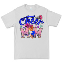 Dove Grey Cheer Mom Premium Tee - CowhideDigitalArt