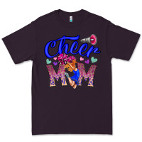 Plum Cheer Mom Premium Tee - CowhideDigitalArt