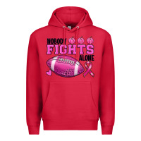 Cardinal nobody fights alone Premium Hoodie - RanaPortraitStore