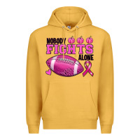 Mustard nobody fights alone Premium Hoodie - RanaPortraitStore