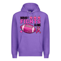 Purple nobody fights alone Premium Hoodie - RanaPortraitStore