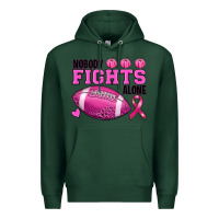 Sports Green nobody fights alone Premium Hoodie - RanaPortraitStore