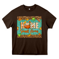 Chocolate Brown home sweet home Heavy Core Tee - BundleAndBundleShop