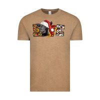 Vintage Coffee love christmas black angus Vintage Tee - LillyAllenDesigns