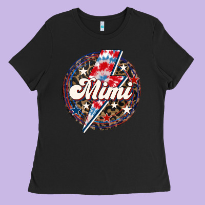 Western Mimi Patriotic Ladies Tee Designed By Lillyallendesigns