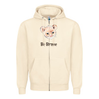 Sandshell lion cute animals Zipper Hoodie - RanaPortraitStore