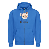 True Royal lion cute animals Zipper Hoodie - RanaPortraitStore