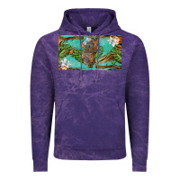 Cloud Purple koala cup Vintage Hoodie - BarkalooDesign