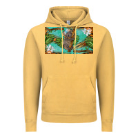 Vintage Mustard koala cup Vintage Hoodie - BarkalooDesign