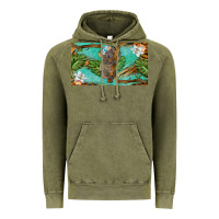 Vintage Olive koala cup Vintage Hoodie - BarkalooDesign