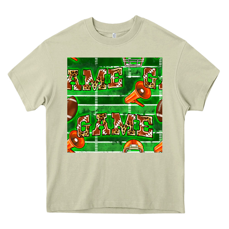 American Football Megaphone And Game Seamless Pattern Heavy Core Tee by BundleAndBundleShop | Teevron