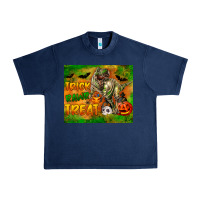 Navy Trick Rawr Treat Urban Heavy Tee - LillyAllenDesigns