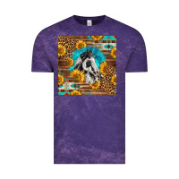 Cloud Purple western paint horse Vintage Tee - LillyAllenDesigns