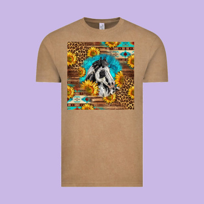 Western Paint Horse Vintage Tee Designed By Lillyallendesigns