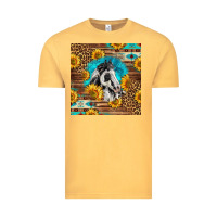 Vintage Mustard western paint horse Vintage Tee - LillyAllenDesigns