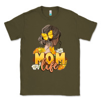 Army Green Mom life Mother's Day Classic Tee - FaDigitalArtStudio