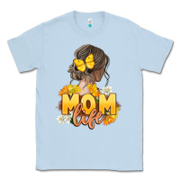 Dusty Blue Mom life Mother's Day Classic Tee - FaDigitalArtStudio