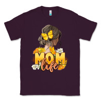 Plum Mom life Mother's Day Classic Tee - FaDigitalArtStudio