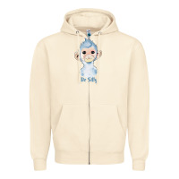 Sandshell monkey cute animals Zipper Hoodie - RanaPortraitStore