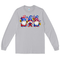 Moon Dust american flag gnomes sunflowers star Long Sleeve Tee - Artiststas