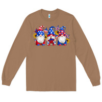 Toasted Coconut american flag gnomes sunflowers star Long Sleeve Tee - Artiststas