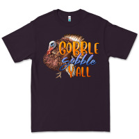 Plum Fall Gobble Gobble Y'all Premium Tee - LillyAllenDesigns