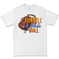 White Fall Gobble Gobble Y'all Premium Tee - LillyAllenDesigns