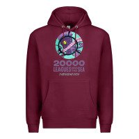 Burgundy 20000 leagues under the sea   movie Premium Hoodie - DesigneFamous