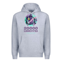 Heather Grey 20000 leagues under the sea   movie Premium Hoodie - DesigneFamous