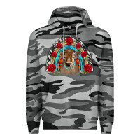 Slate Camo brown baby cow floral rose rainbow Premium Hoodie - BarkalooDesign