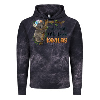 Cloud Black just a girl who loves koalas Vintage Hoodie - BarkalooDesign