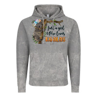 Cloud Rock just a girl who loves koalas Vintage Hoodie - BarkalooDesign