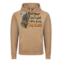 Vintage Coffee just a girl who loves koalas Vintage Hoodie - BarkalooDesign