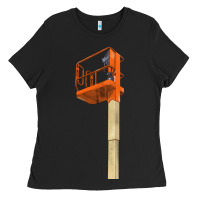 Black Single Man Lift Ladies Tee - LillyAllenDesigns