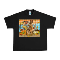 Black fall rabbit  mousepad Urban Heavy Tee - LillyAllenDesigns