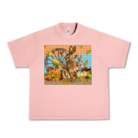 Salmon fall rabbit  mousepad Urban Heavy Tee - LillyAllenDesigns