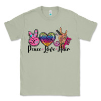Matcha peace love hair Classic Tee - BarkalooDesign