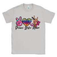 Moon Dust peace love hair Classic Tee - BarkalooDesign