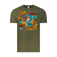 Vintage Olive arabian horse Vintage Tee - LillyAllenDesigns