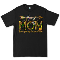 Black Boy Mom From Son Up To Son Down Premium Tee - CowhideDigitalArt
