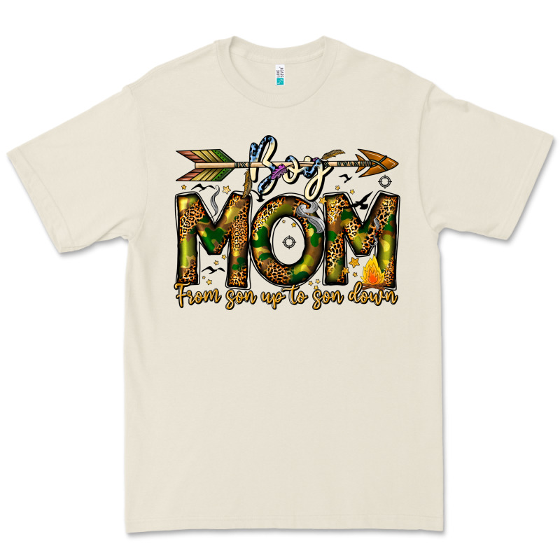 Boy Mom From Son Up To Son Down Premium Tee by CowhideDigitalArt | Teevron