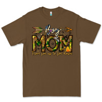Cacao Boy Mom From Son Up To Son Down Premium Tee - CowhideDigitalArt