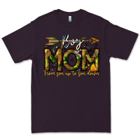 Plum Boy Mom From Son Up To Son Down Premium Tee - CowhideDigitalArt
